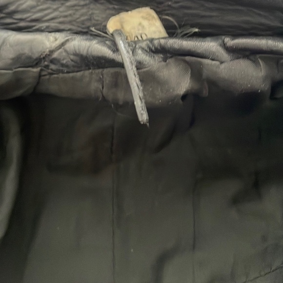 Vintage 1990 Leather Biker Jacket - Picture 12 of 12